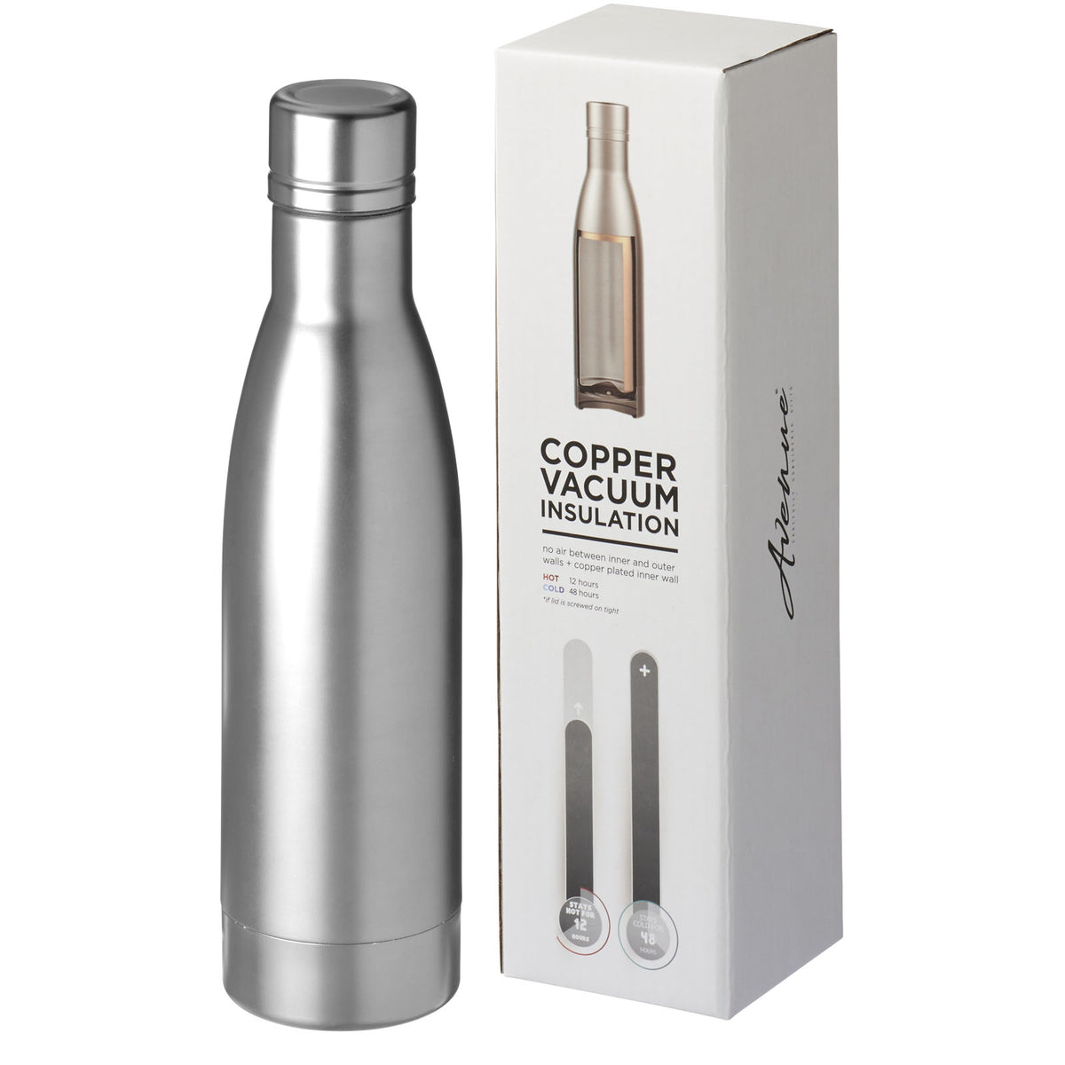 Vasa 500 ml kopparvakuumisolerad flaska