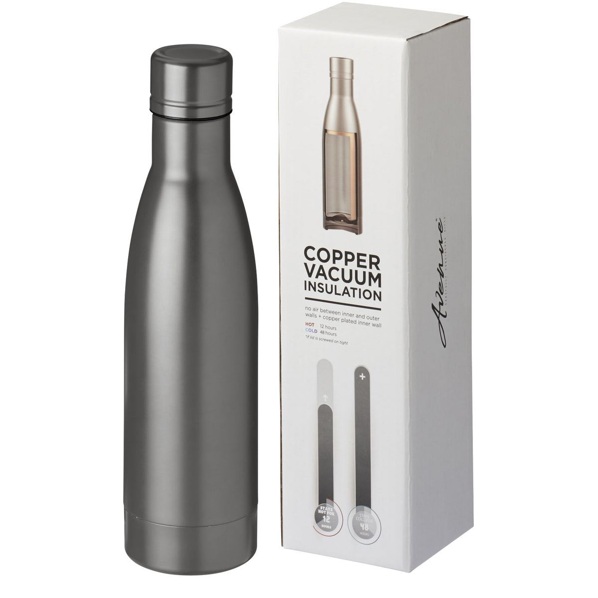 Vasa 500 ml kopparvakuumisolerad flaska