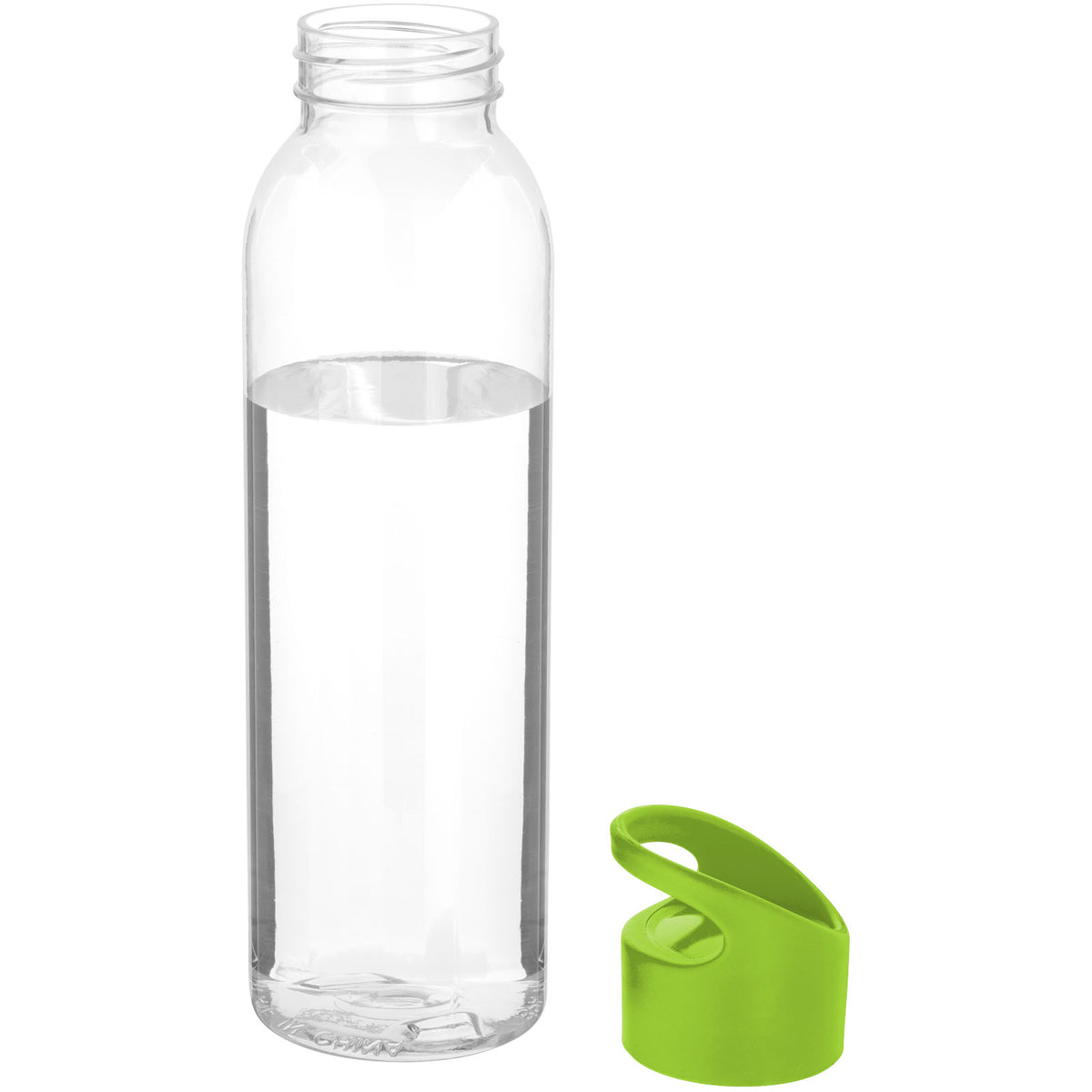 Sky flaska med transparent kropp