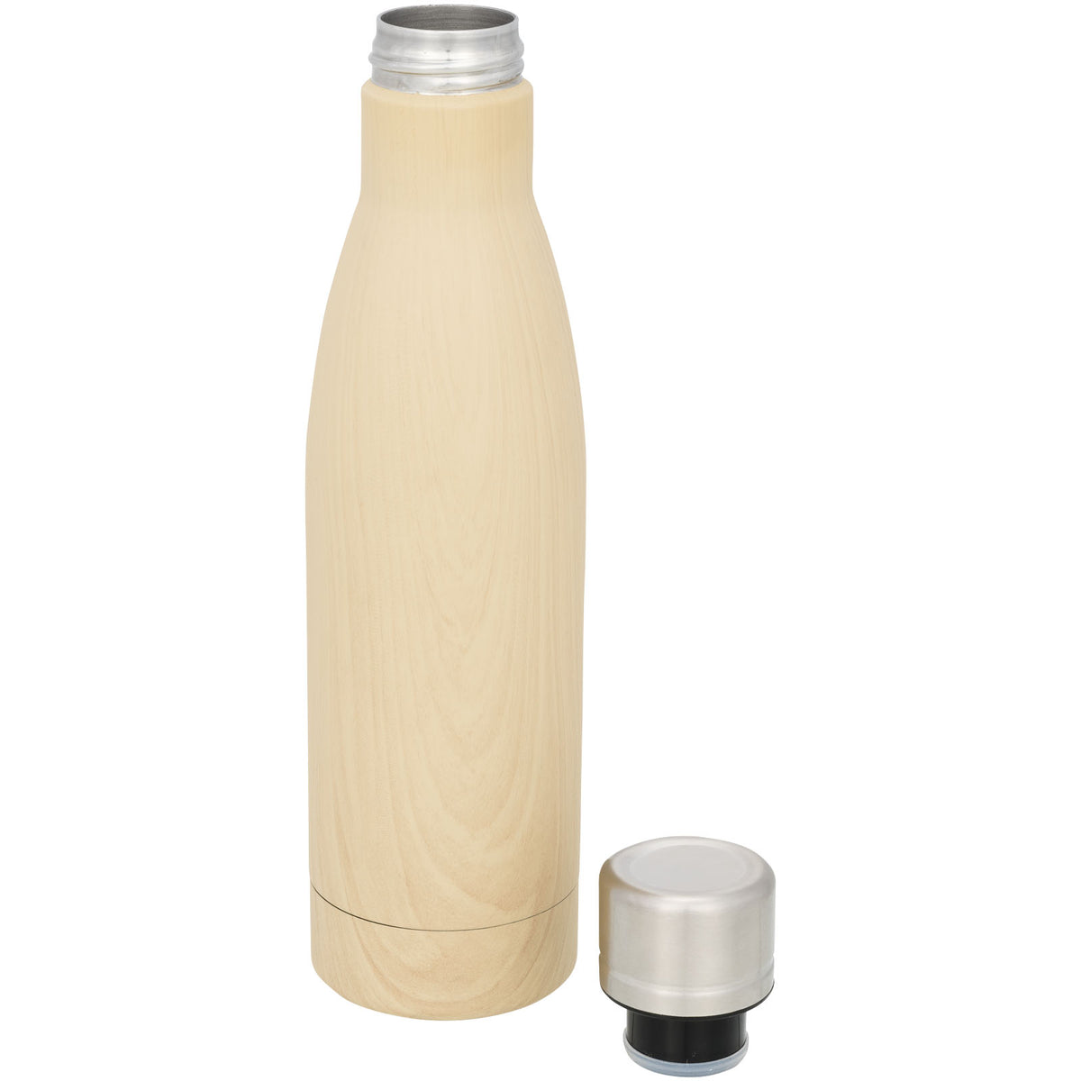 Vasa 500 ml kopparvakuumisolerade flaska med träutseende