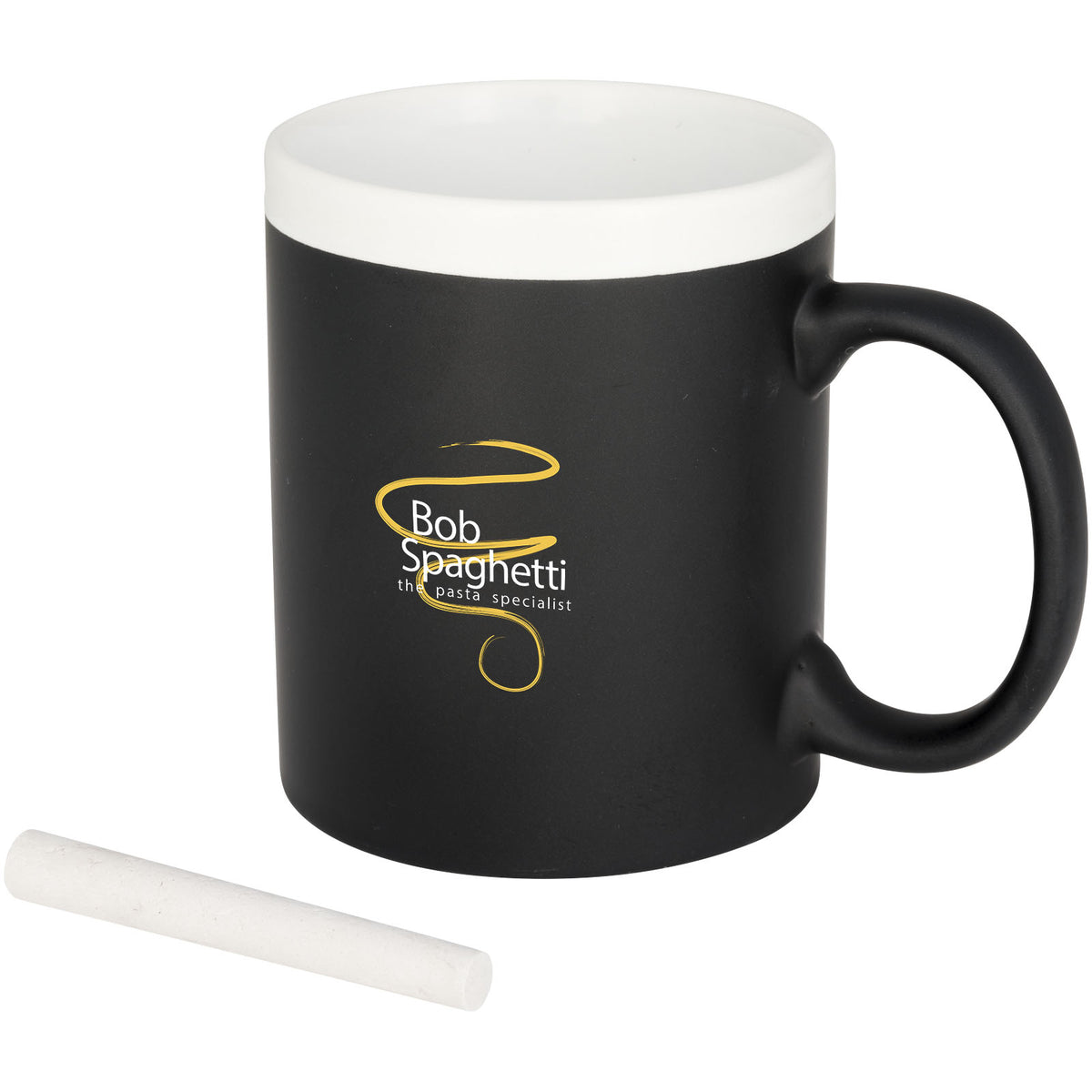Chalk-write mugg med krita