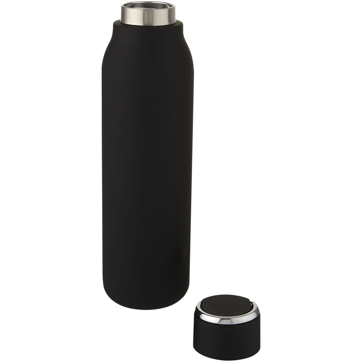 Marka 600 ml vakuumisolerad flaska i koppar med metalloop