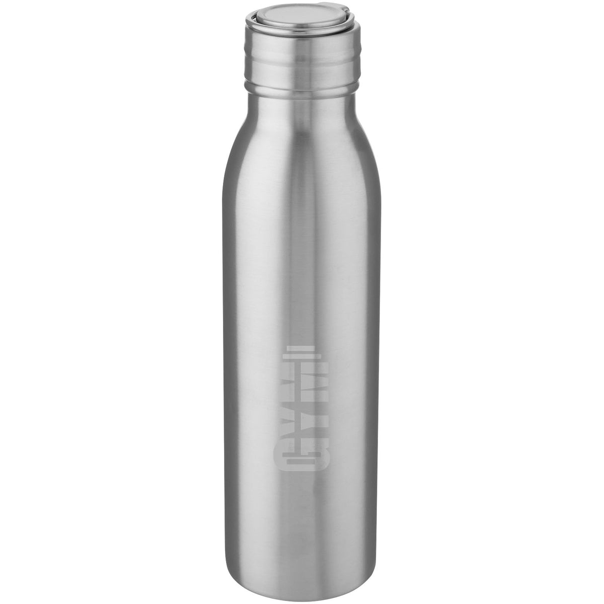 Harper 700 ml sportflaska i rostfritt stål med metalloop