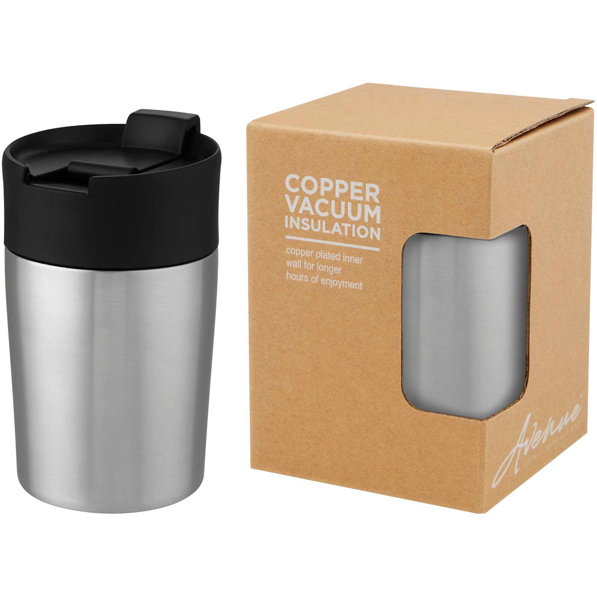 Jetta 180 ml vakuumisolerad termos i koppar