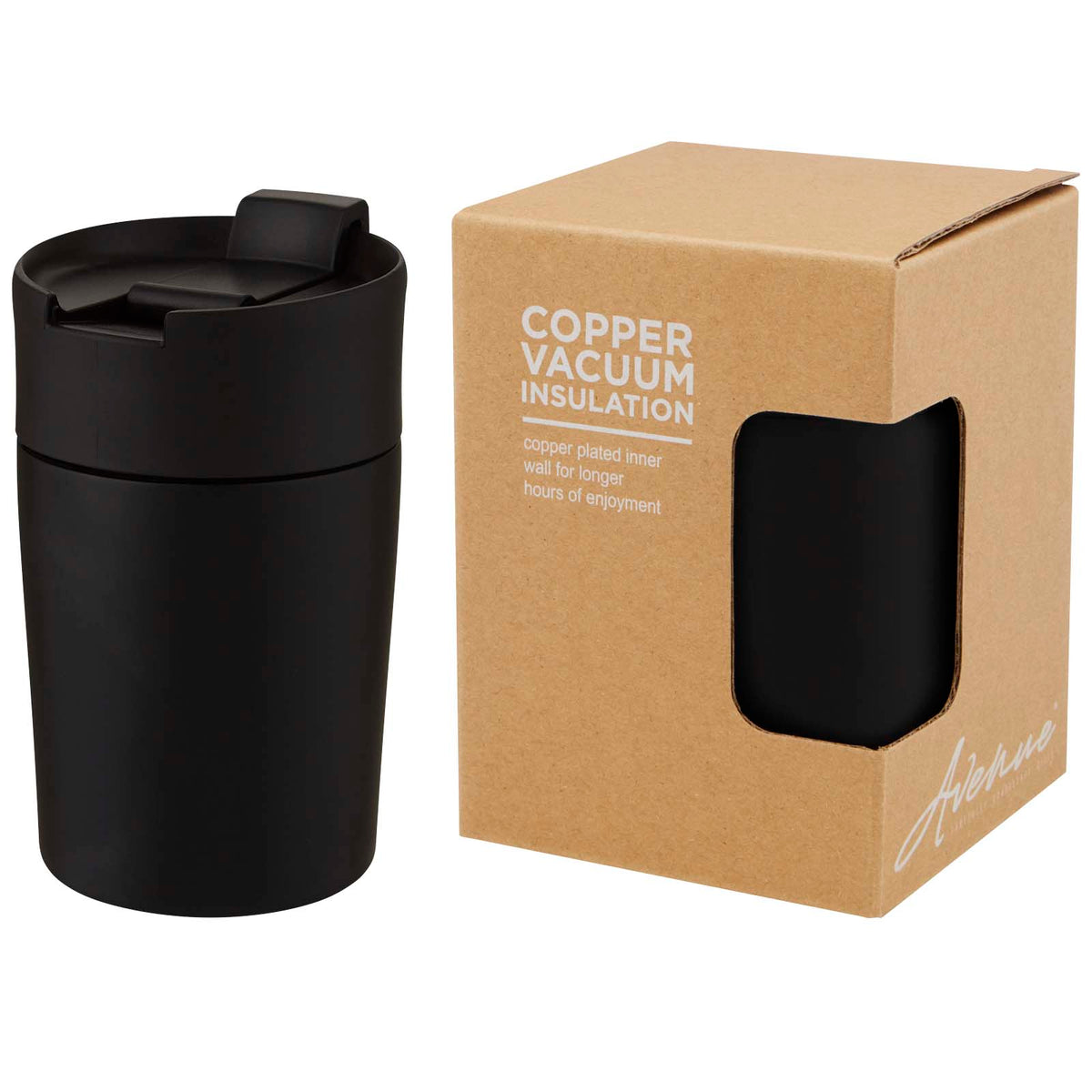 Jetta 180 ml vakuumisolerad termos i koppar