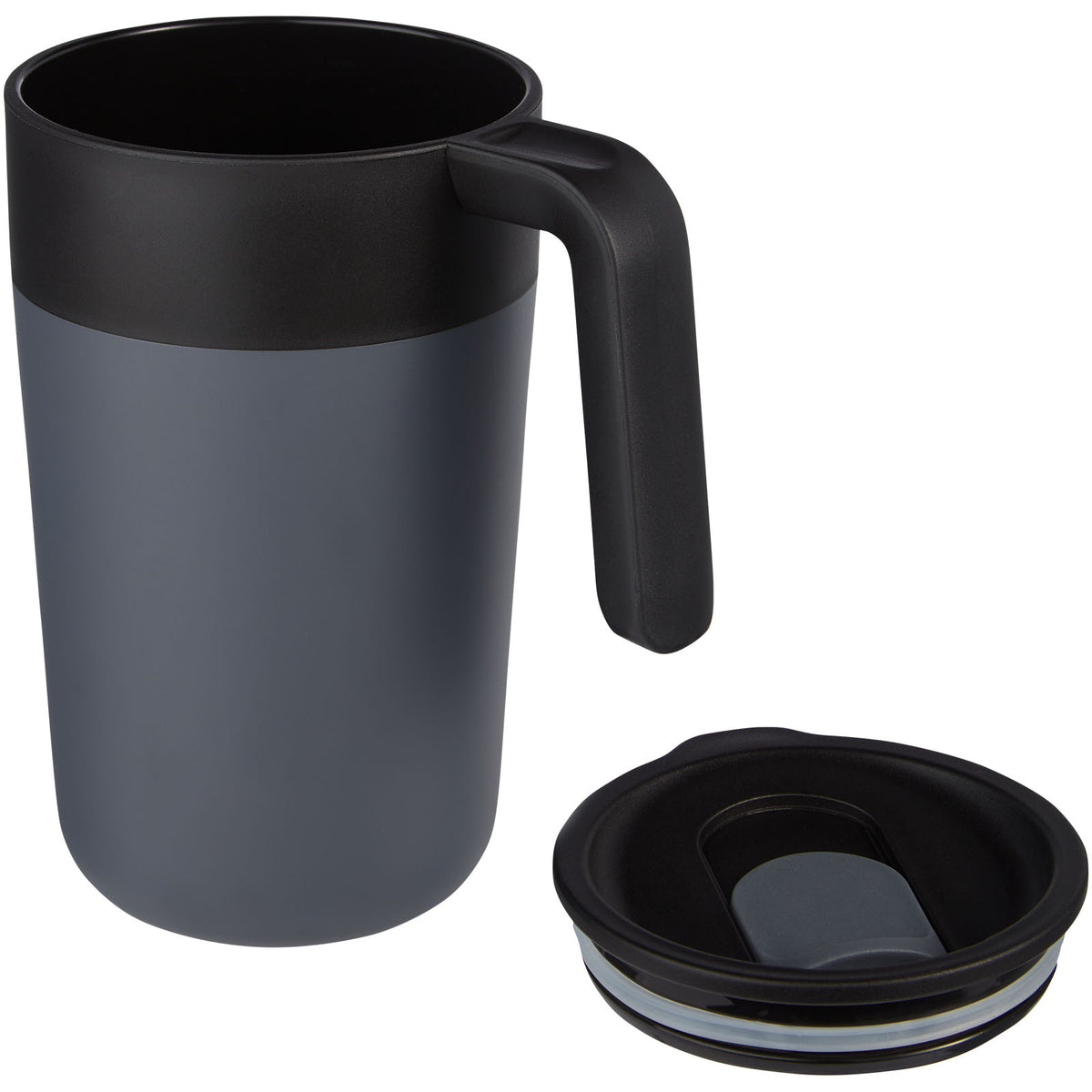 Nordia 400 ml återvunnen mugg med dubbelvägg