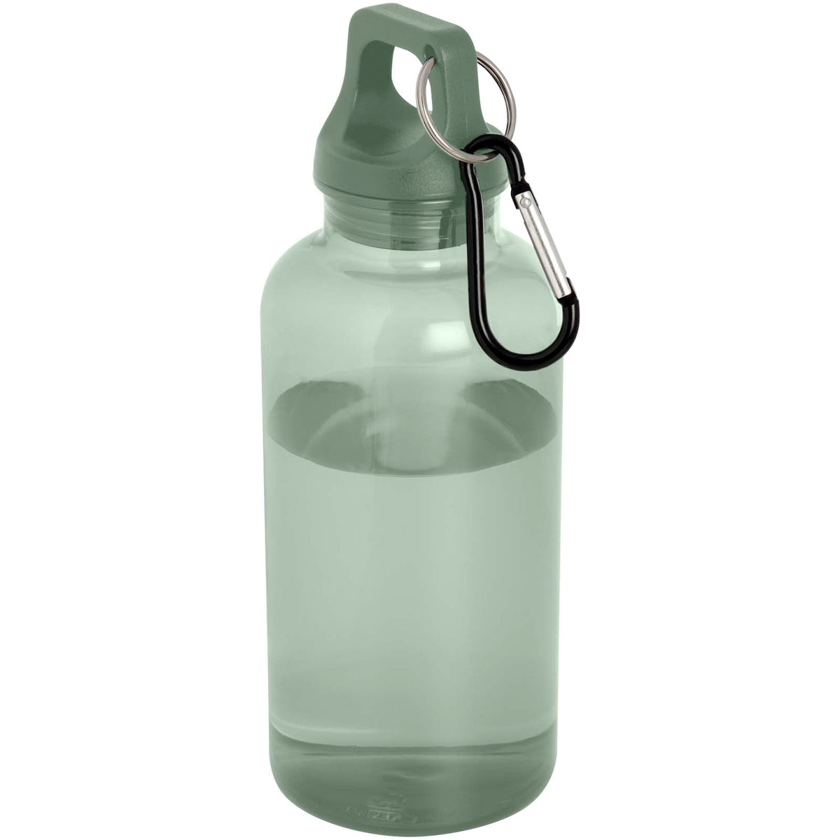 Oregon 400 ml vattenflaska av RCS-certifierad återvunnen plast med karbinhake