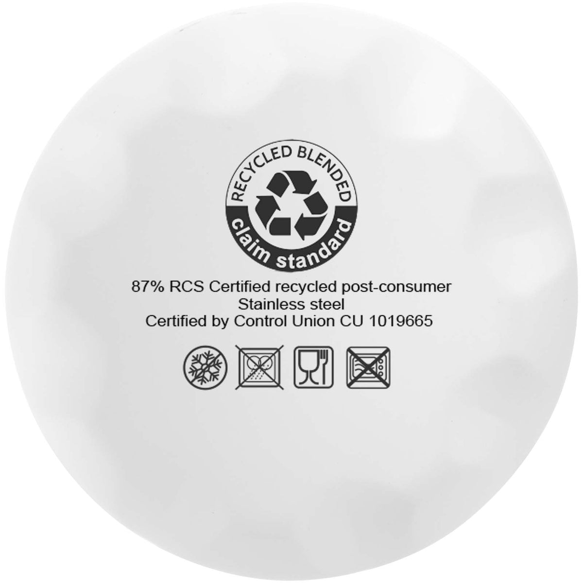 Cove 500 ml vakuumisolerad flaska av RCS-certifierat återvunnet rostfritt stål
