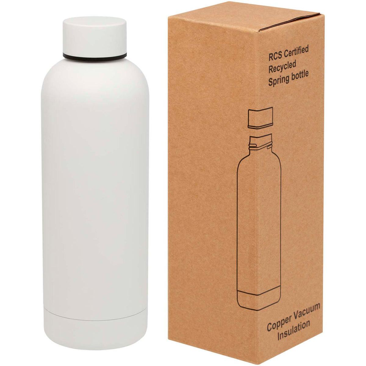 Spring RCS-certifierad vakuumisolerad flaska i koppar, 500 ml
