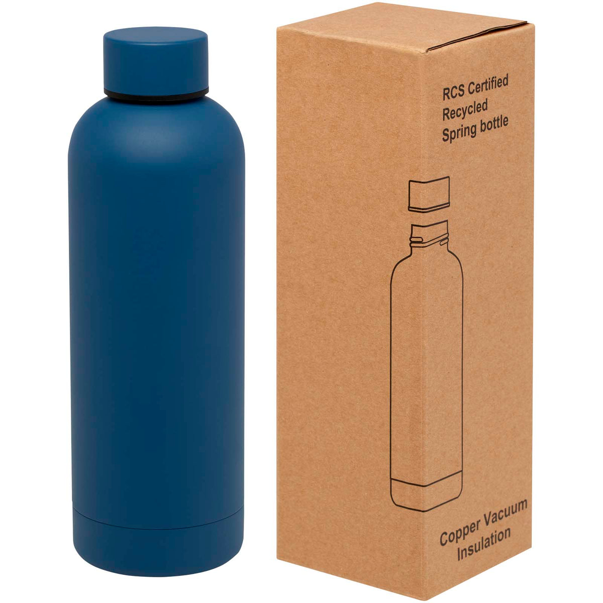 Spring RCS-certifierad vakuumisolerad flaska i koppar, 500 ml