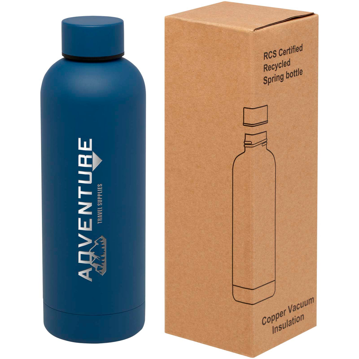 Spring RCS-certifierad vakuumisolerad flaska i koppar, 500 ml