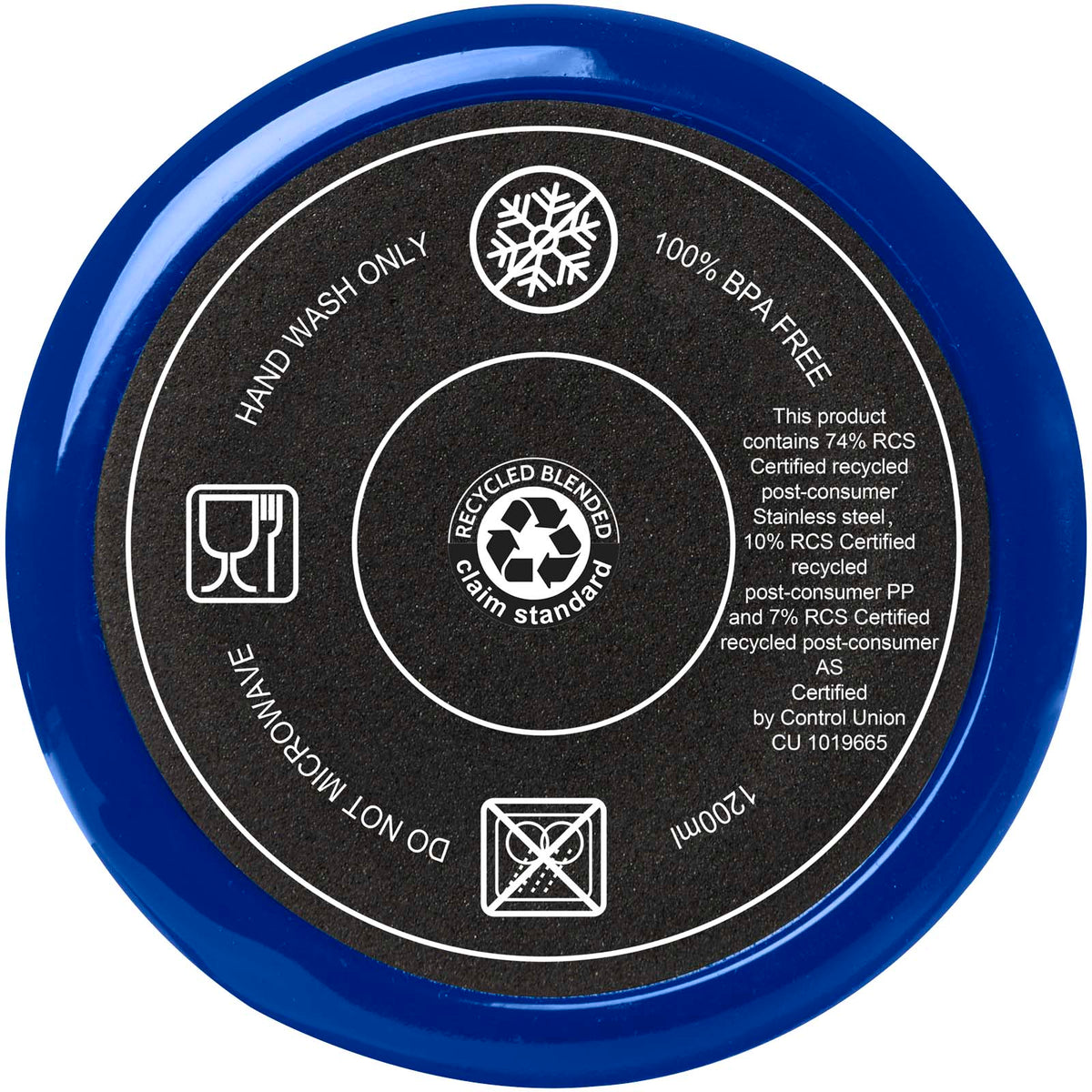 Melbourne RCS-certifierad mugg med sugrör, 1 200 ml
