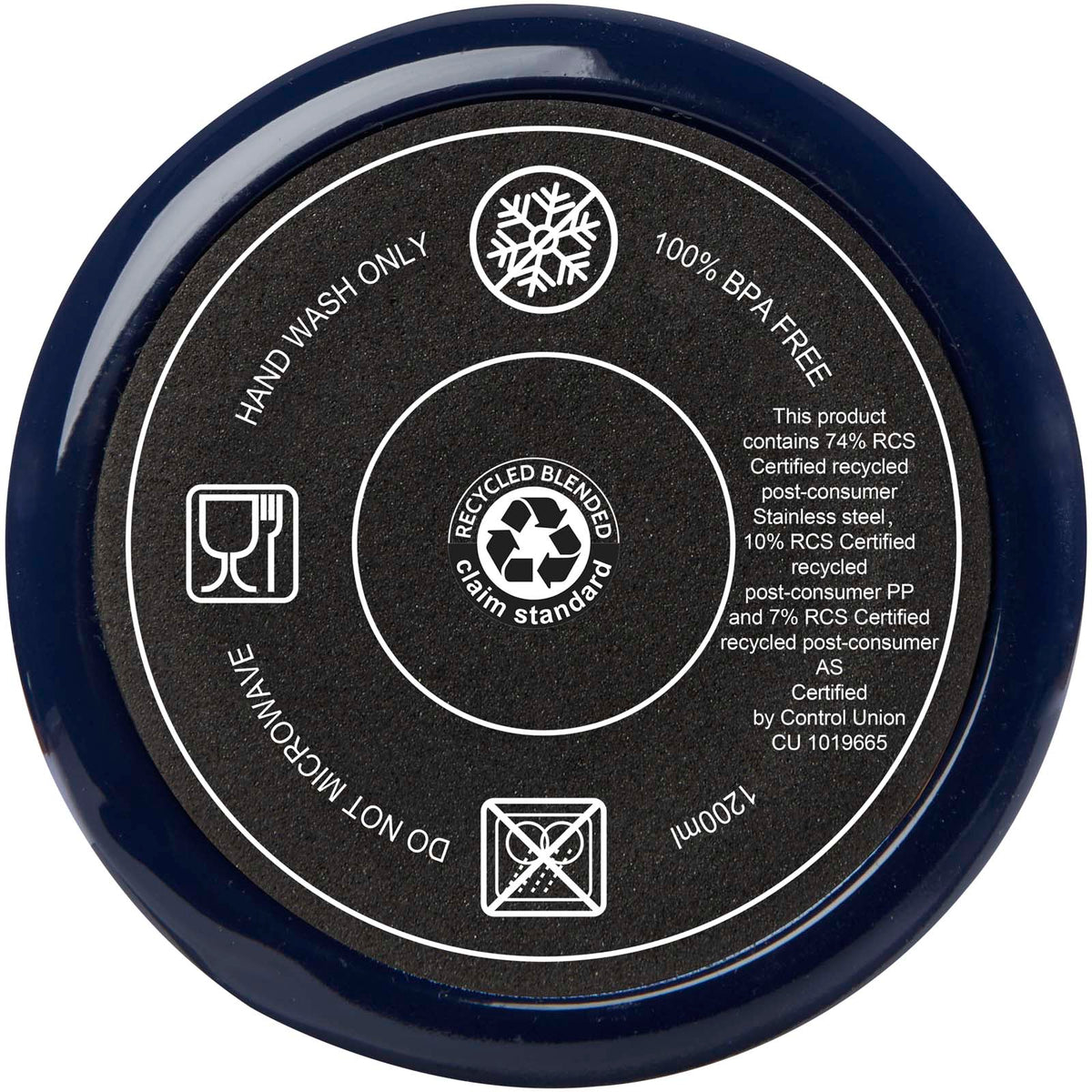 Melbourne RCS-certifierad mugg med sugrör, 1 200 ml