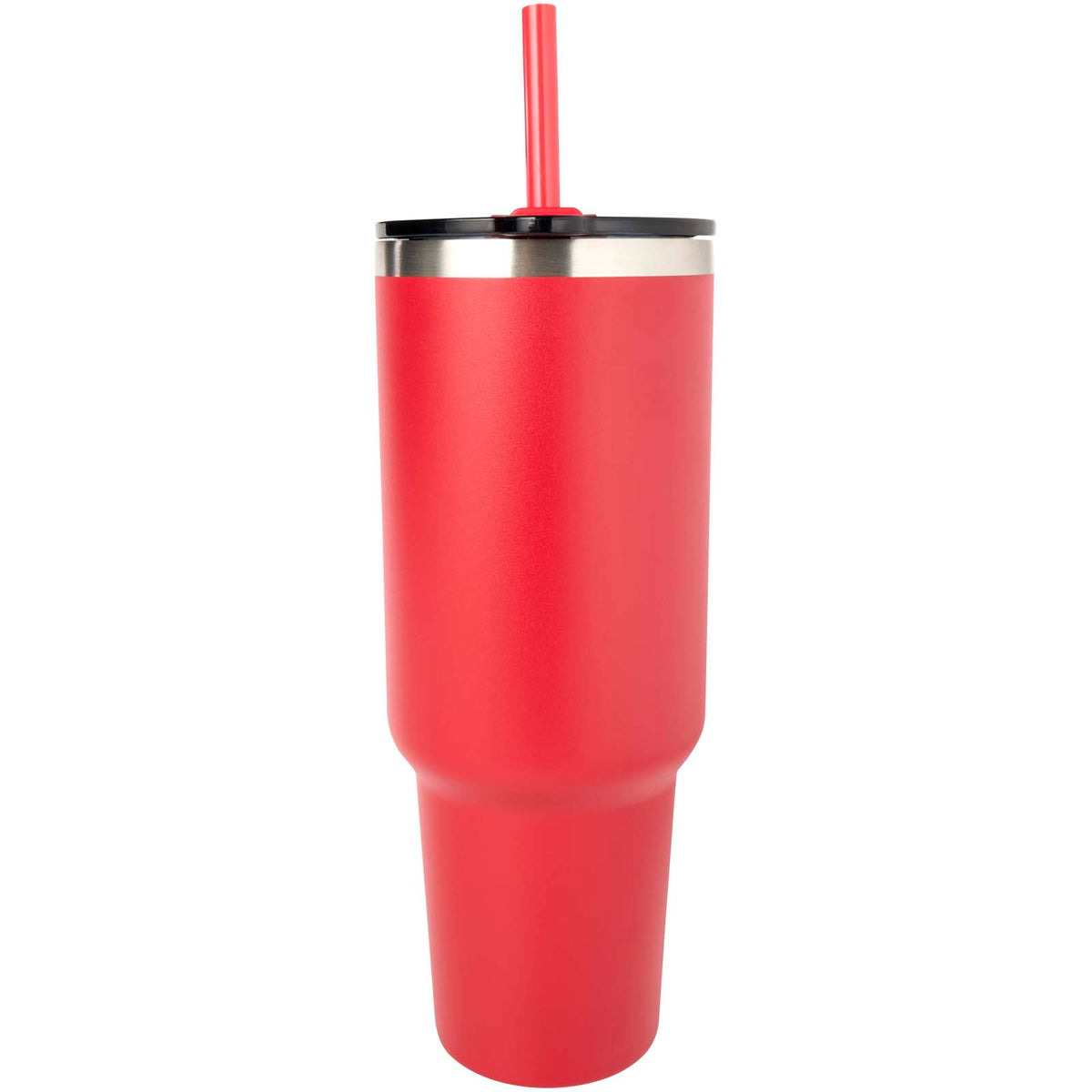 Sydney dubbelväggig RCS-certifierad vakuumisolerad kopparmugg med sugrör, 1 200 ml
