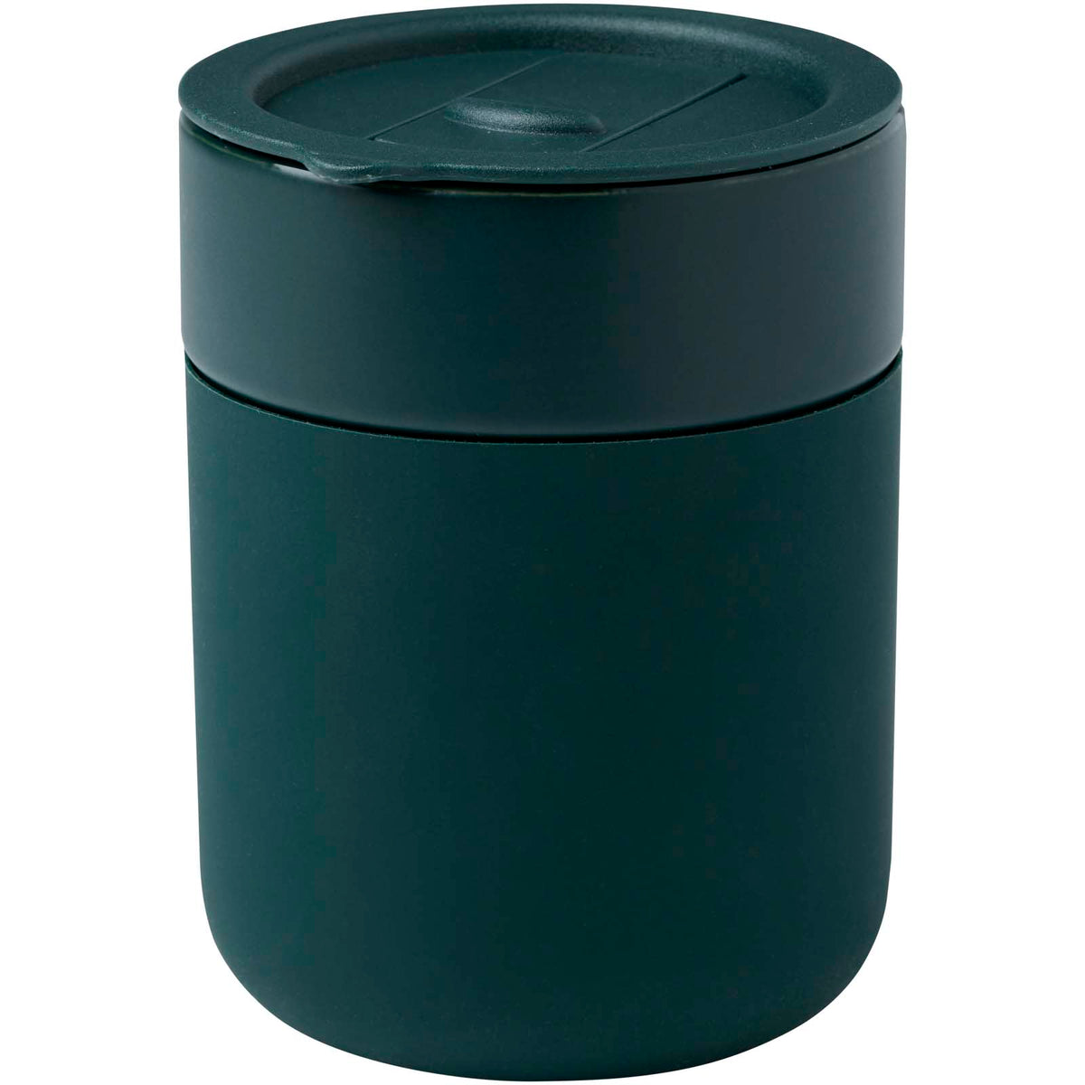 Java keramisk termos med silikonfolie och plastlock, 330 ml