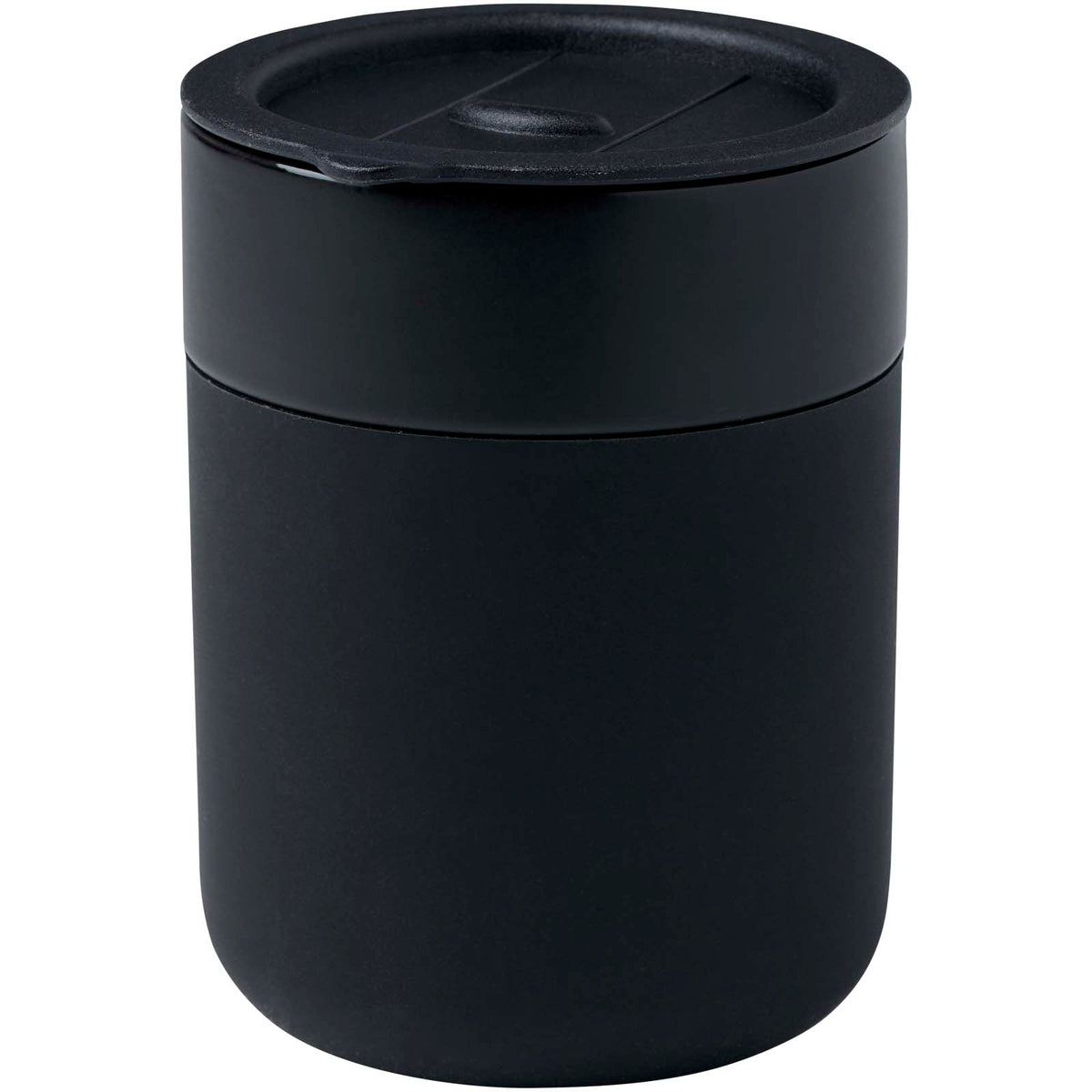 Java keramisk termos med silikonfolie och plastlock, 330 ml