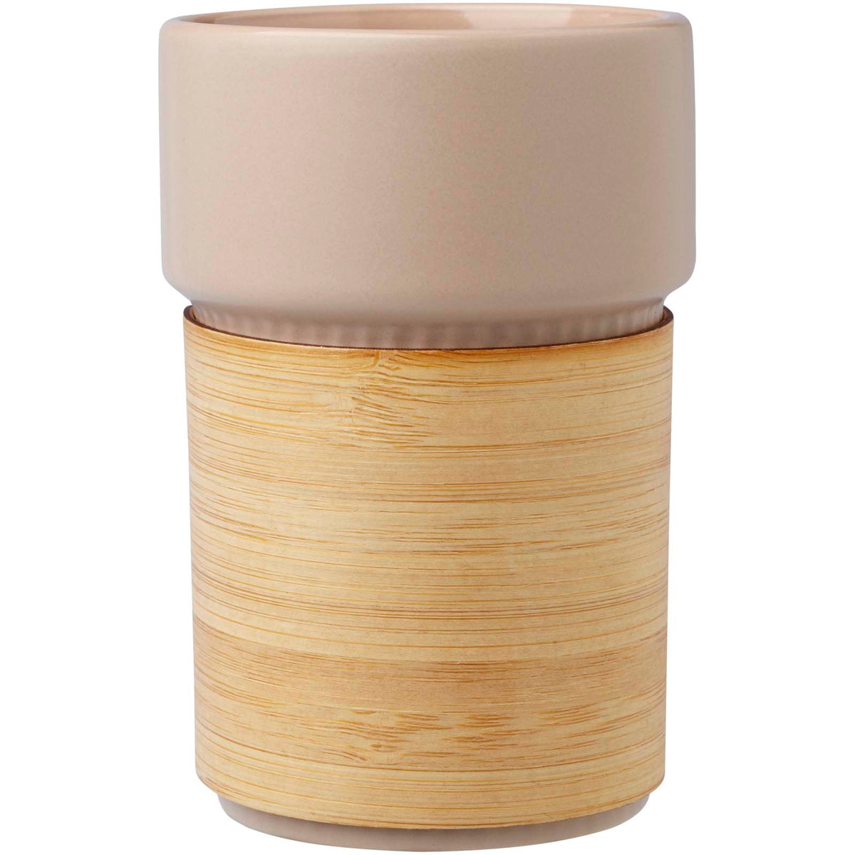 Fika 340 ml mugg med bambugrepp