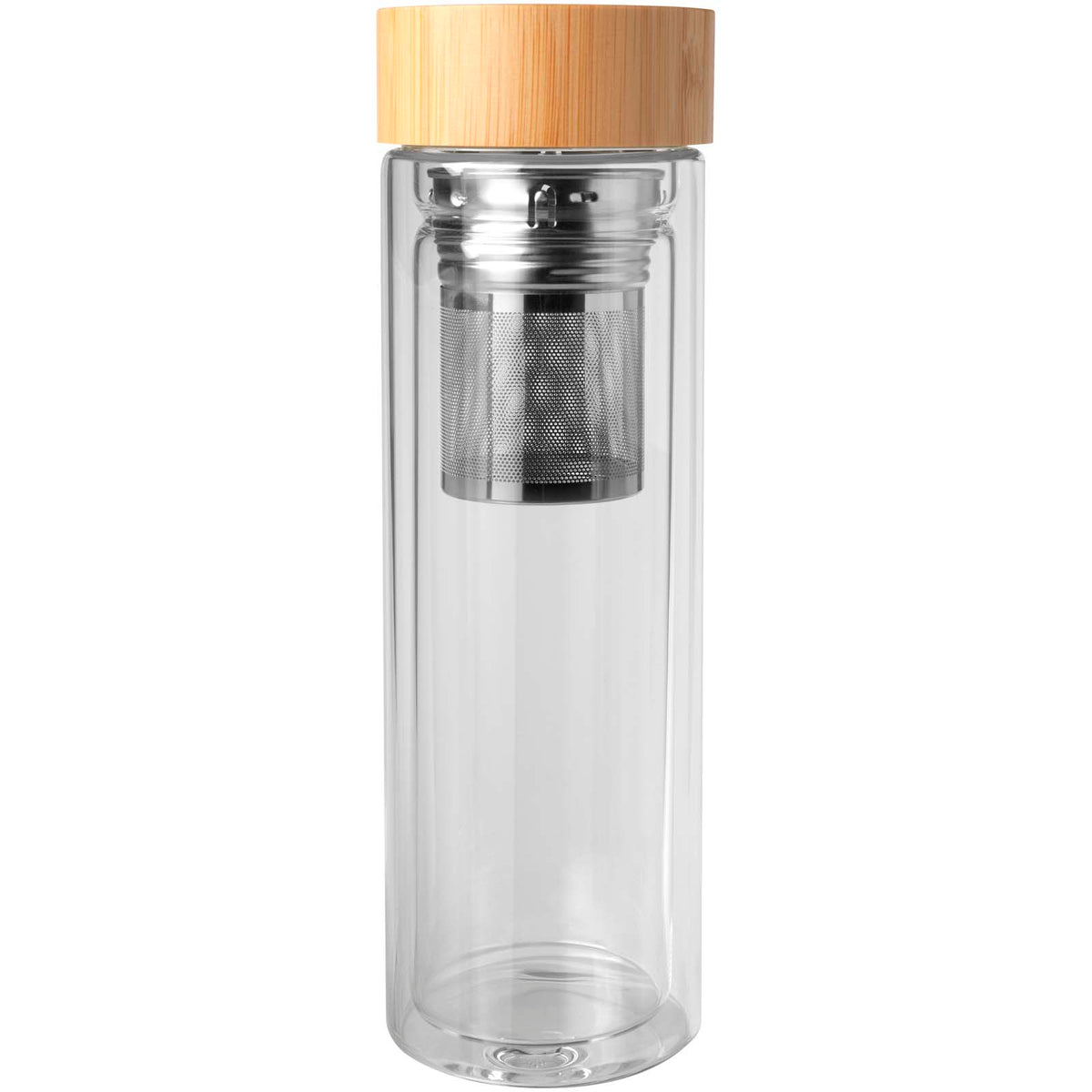 Bailey infusionsflaska i borsilikatglas med bambulock, 400 ml