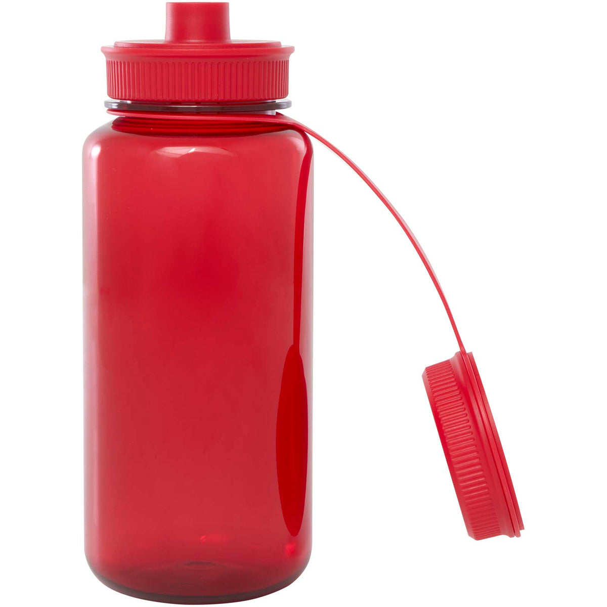 Ryder 900 ml RCS-certifierad RPET-sportflaska med multifunktionslock