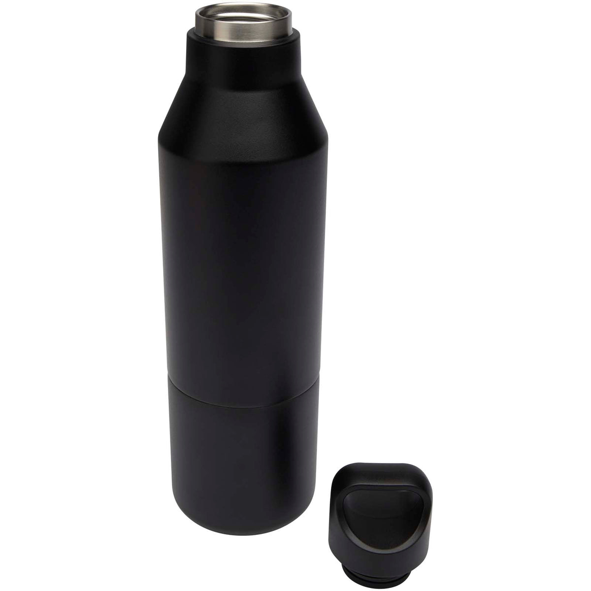 Odessy 600 ml RCS-certifierad isolerad flaska av återvunnet rostfritt stål med 300 ml mugg