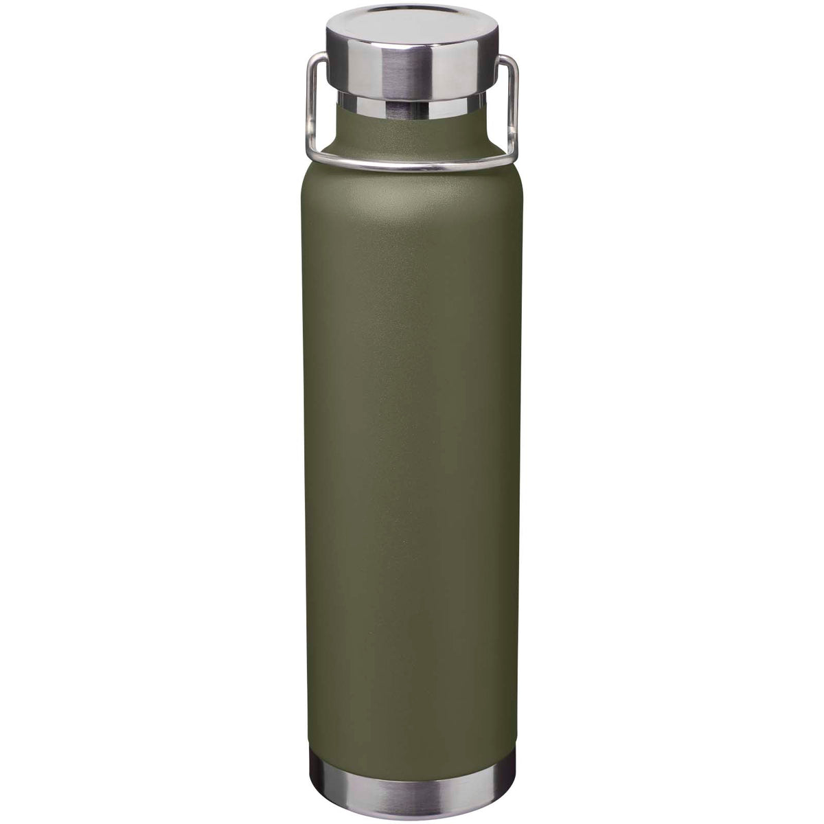 Thor 650 ml vakuumisolerad vattenflaska tillverkad av återvunnet RCS-rostfritt stål och koppar