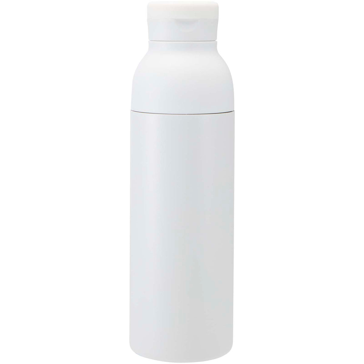 Illuminate 650 ml vattenflaska av RCS-certifierat återvunnet rostfritt stål med dubbelvägg, med 3 olika lock