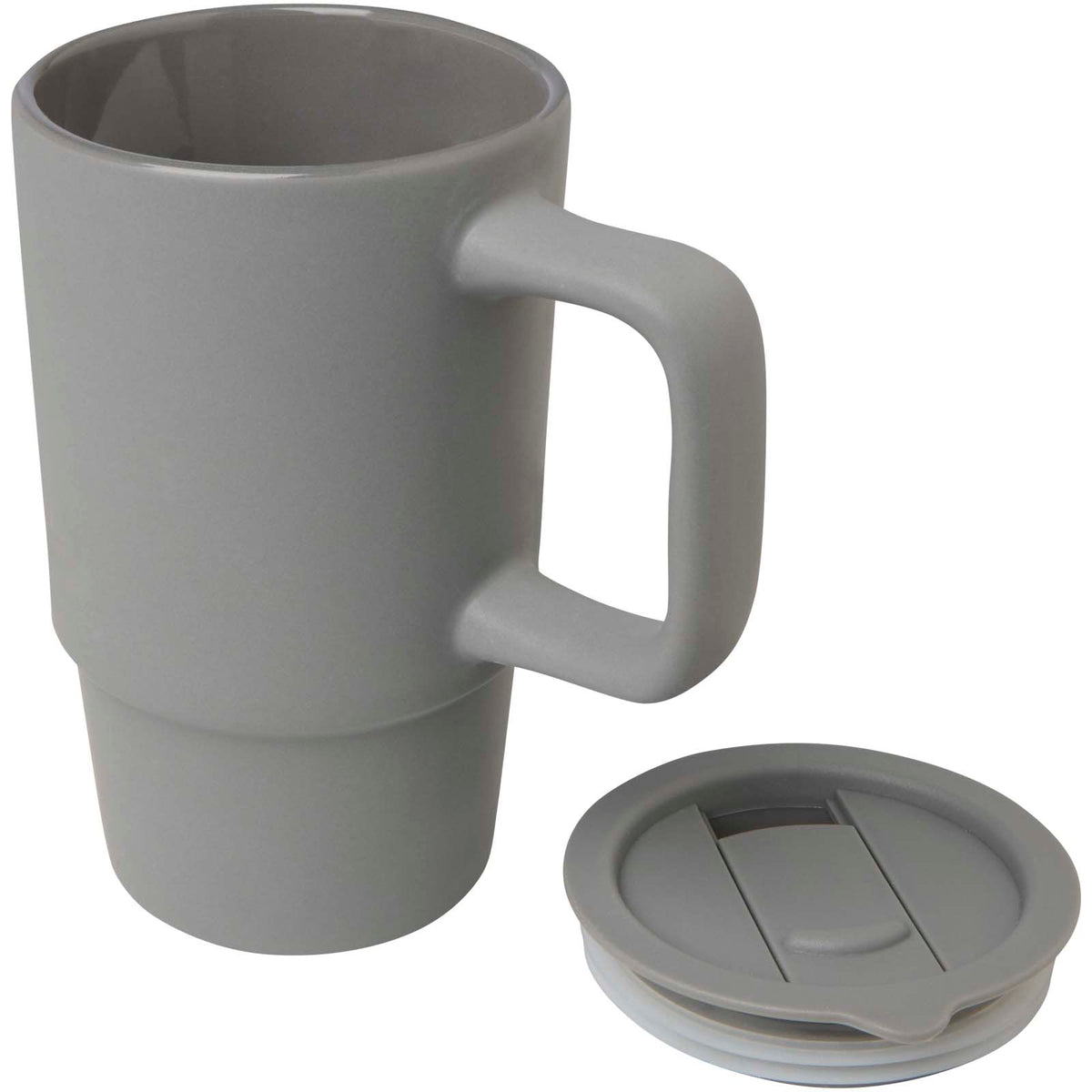 Carter 450 ml keramisk mugg med plastlock