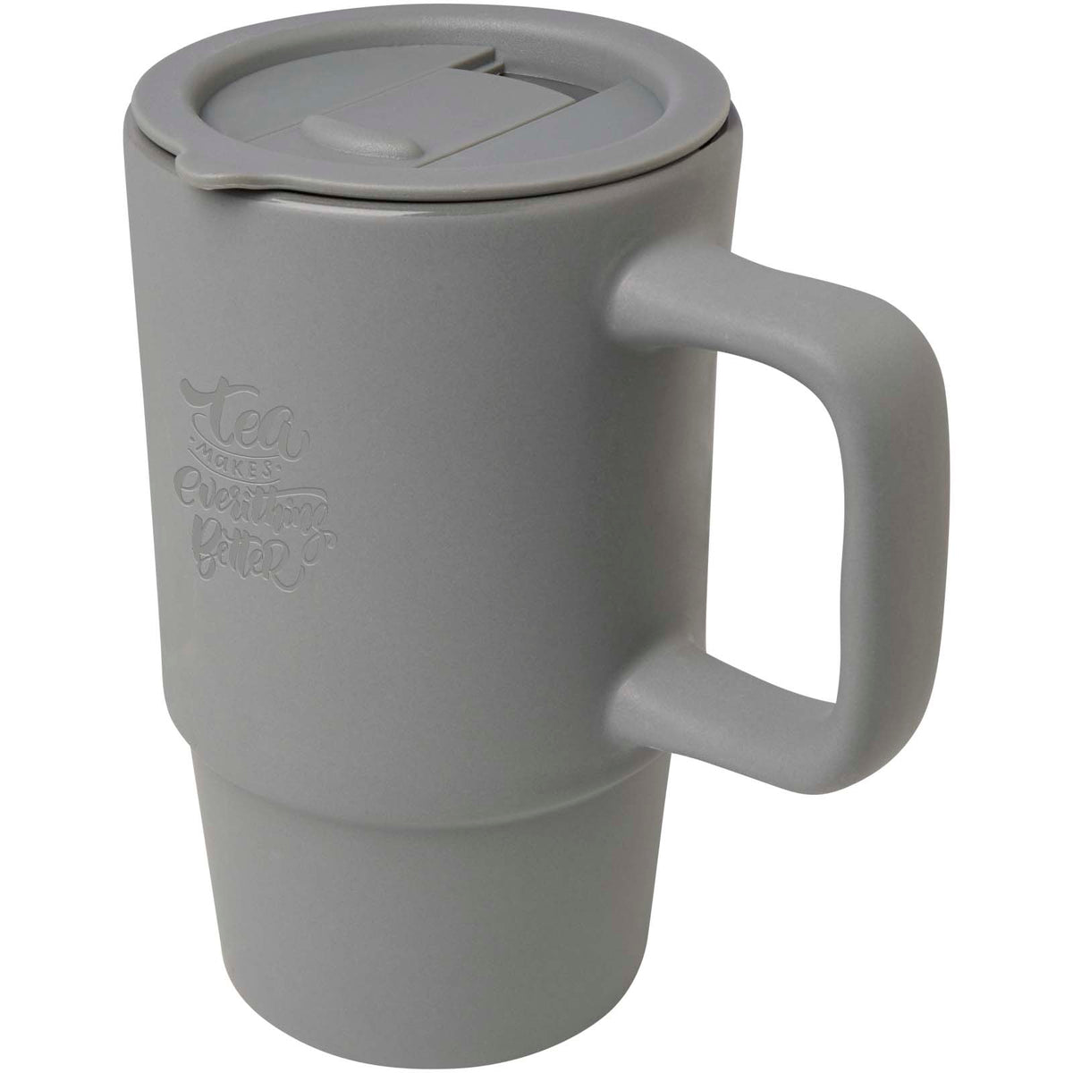 Carter 450 ml keramisk mugg med plastlock
