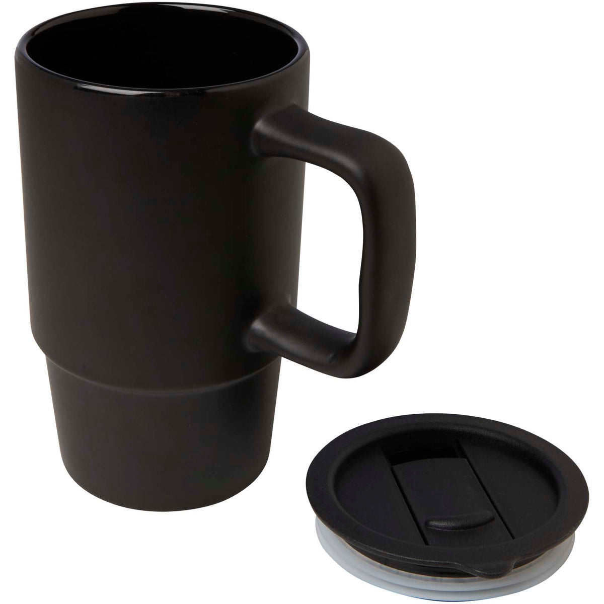 Carter 450 ml keramisk mugg med plastlock