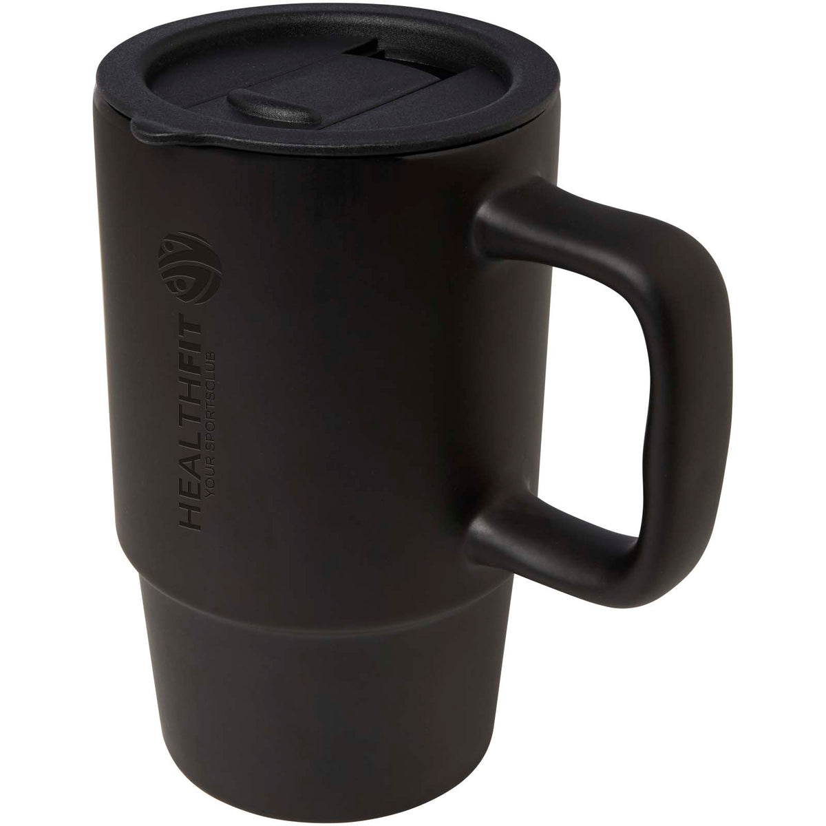 Carter 450 ml keramisk mugg med plastlock