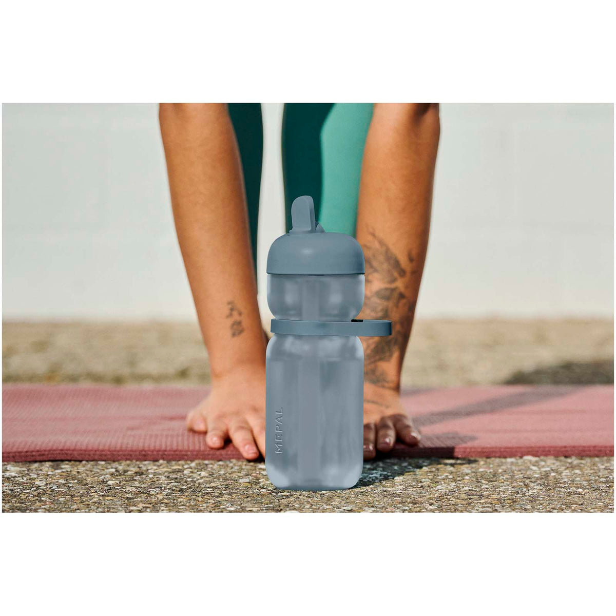 Mepal 600 ml sportflaska med uppfällbart lock