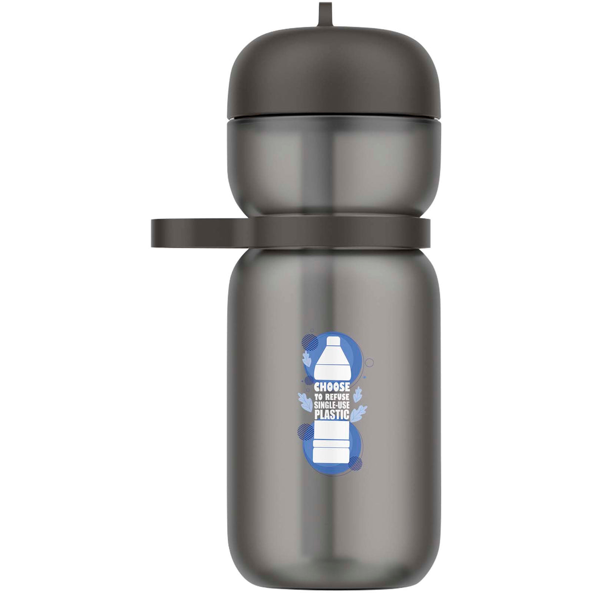 Mepal 600 ml sportflaska med uppfällbart lock