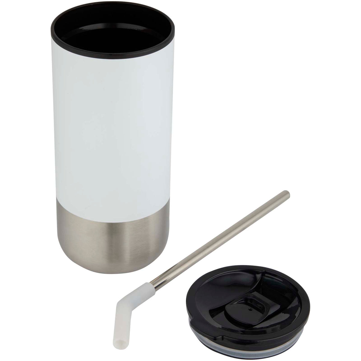 Grayson 480 ml RCS-återvunnen isolerad termos med sugrör