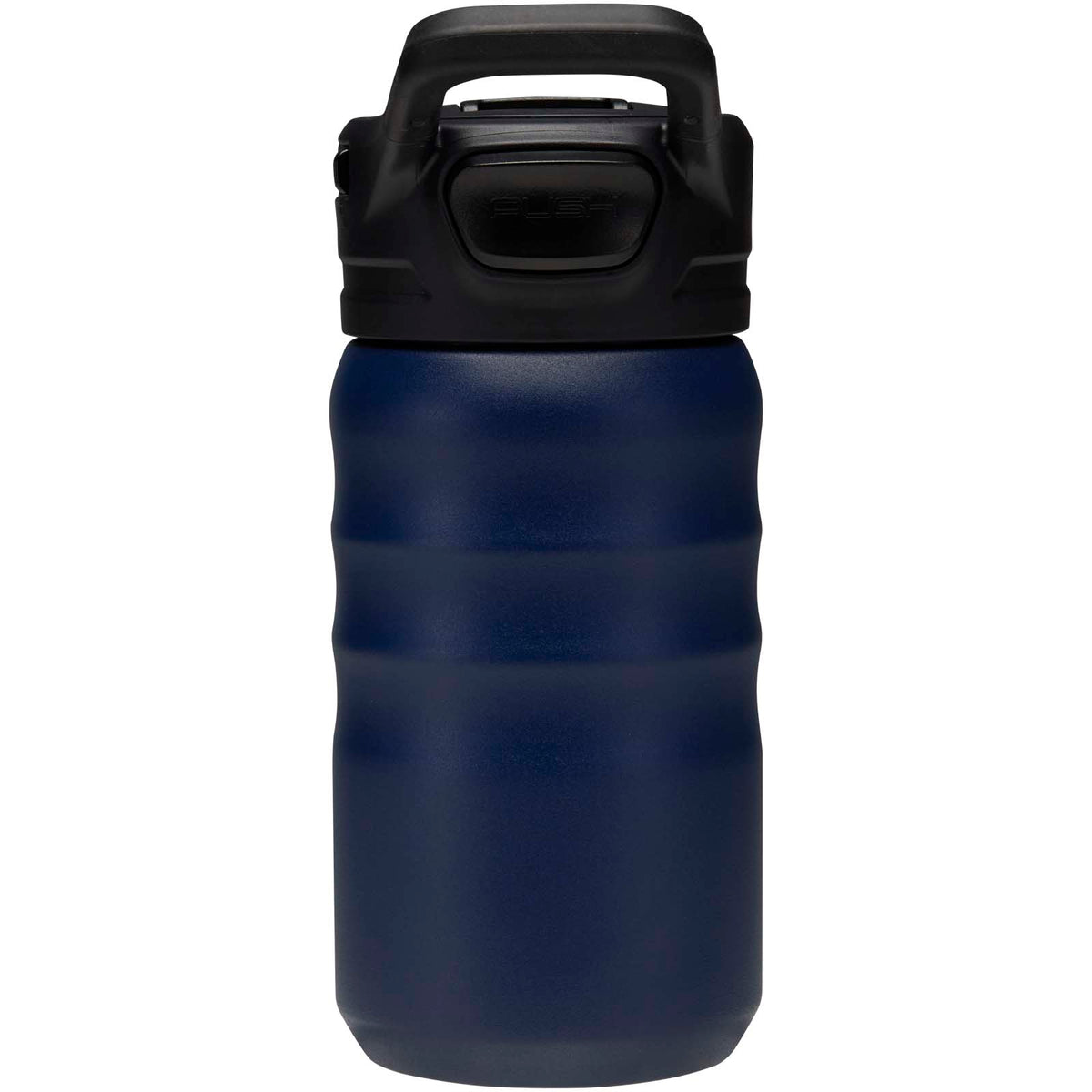 Knox 350 ml RCS-sportflaska i återvunnet rostfritt stål med dubbla väggar och utfällbart sugrör