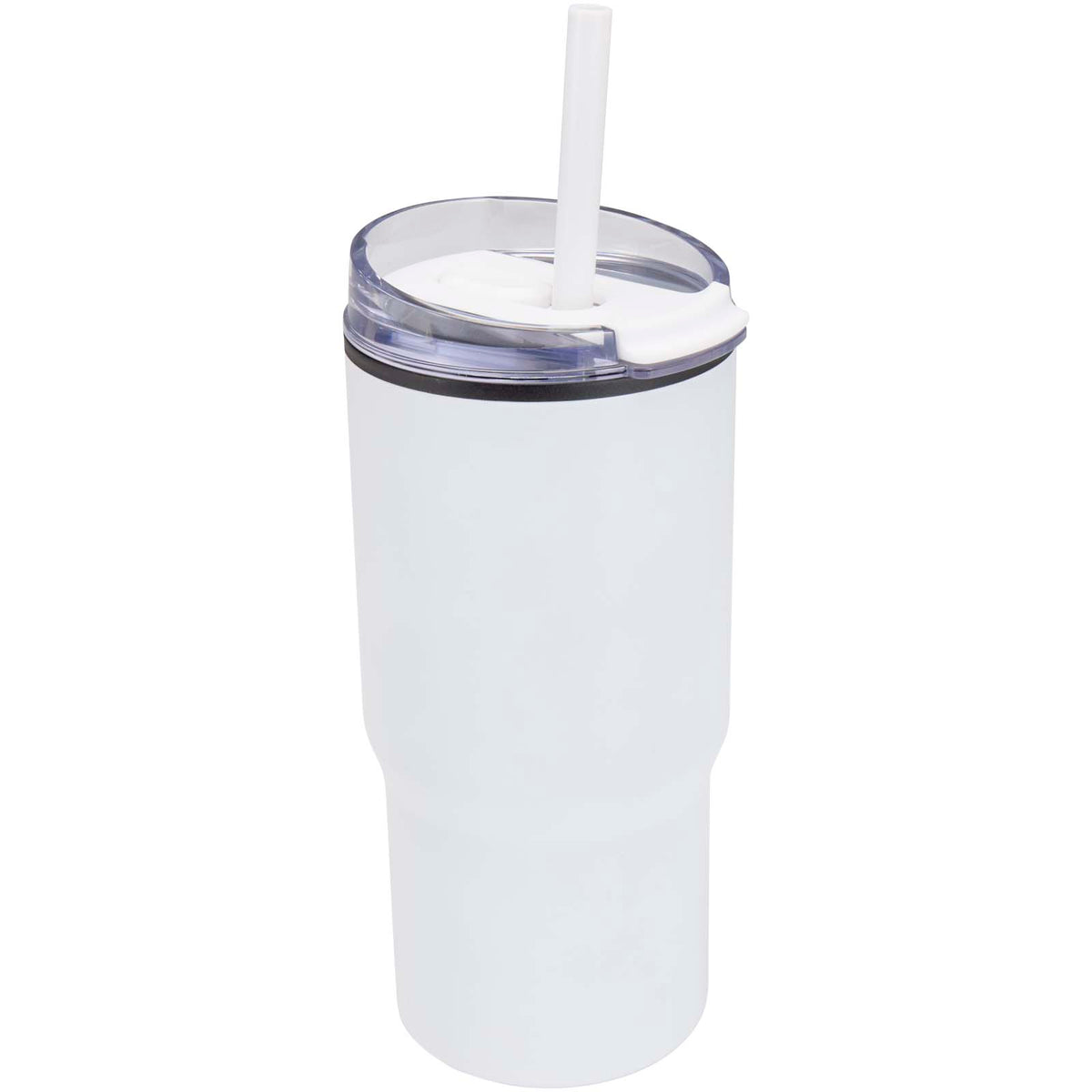 Westin 540 ml RCS-mugg i återvunnet material med dubbelvägg och isolering samt sugrör