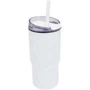 Westin 540 ml RCS-mugg i återvunnet material med dubbelvägg och isolering samt sugrör