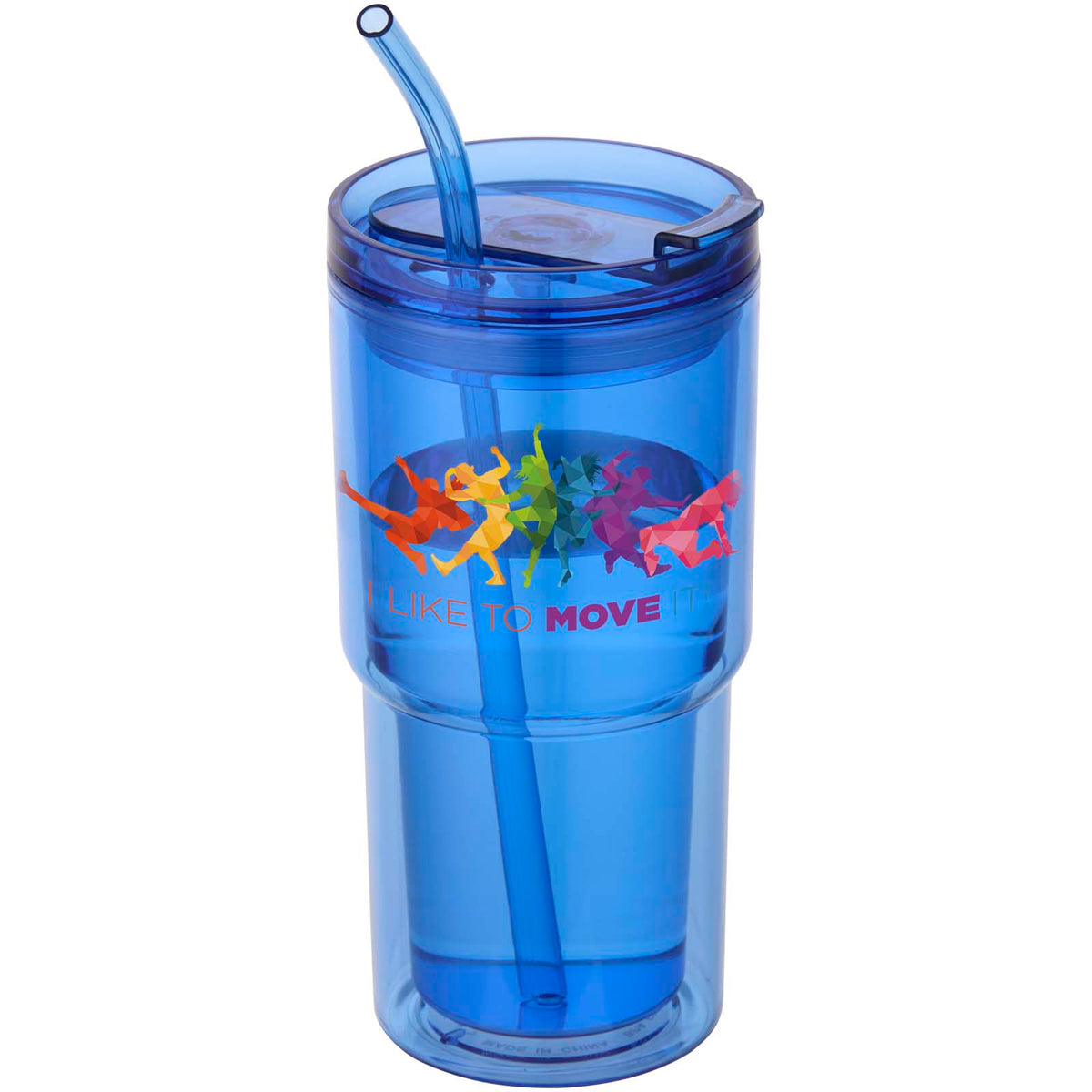 Archer 480 ml plastmugg med dubbla väggar