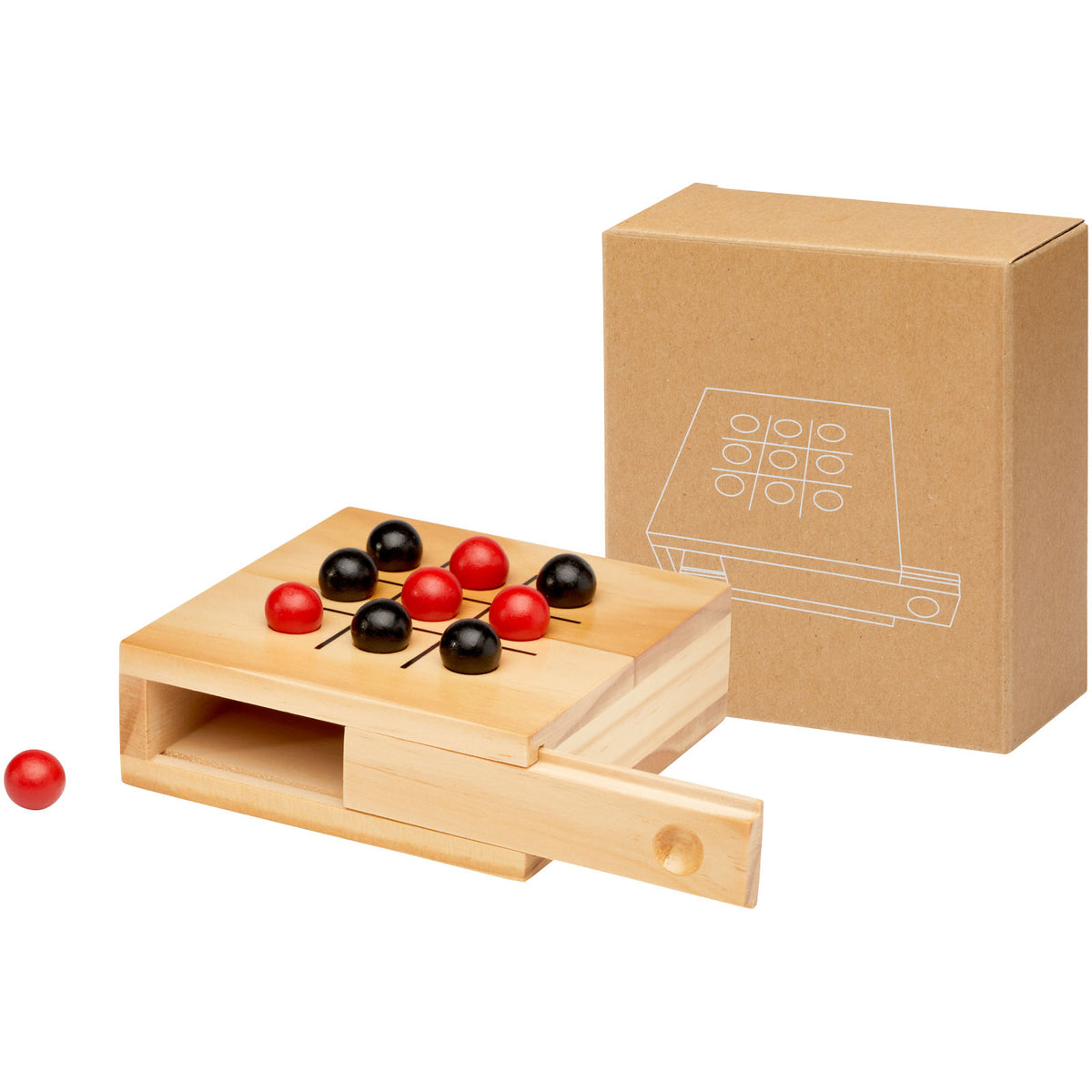 Strobus magnetiskt tic-tac-toe-spel