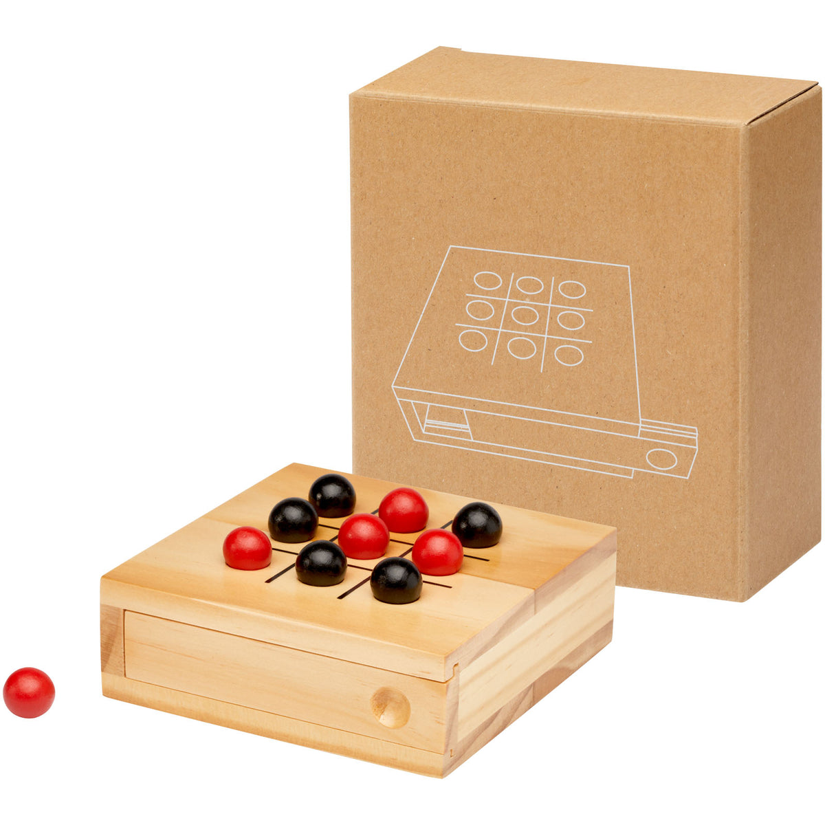Strobus magnetiskt tic-tac-toe-spel