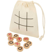 Whorl tic-tac-toe-spel av trä