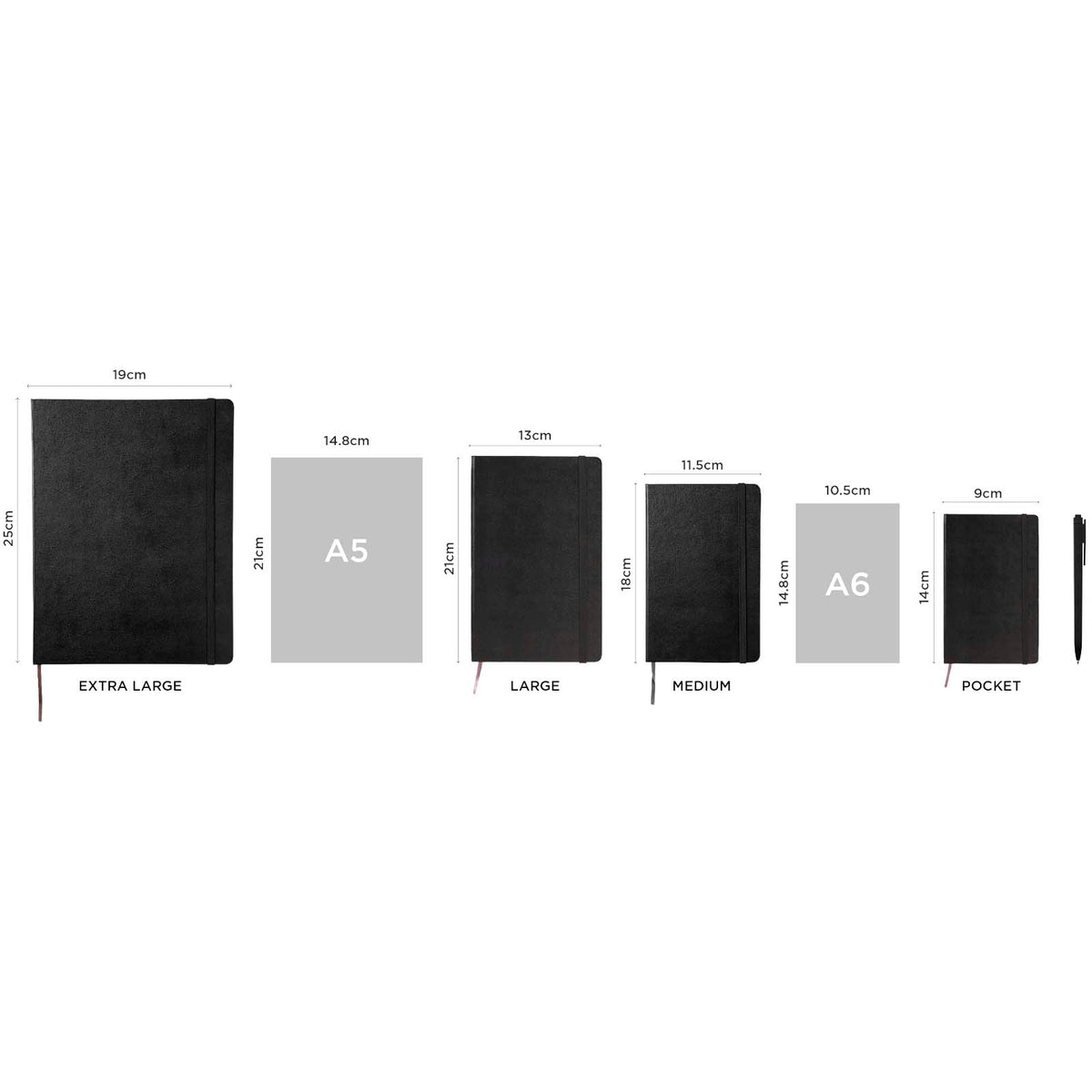 Moleskine Cahier Journal PK – linjerad