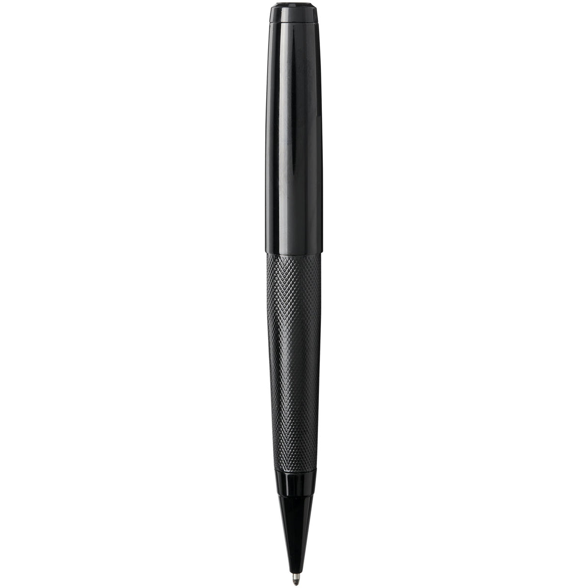 Gloss duo-penna i presentset (svart bläck)