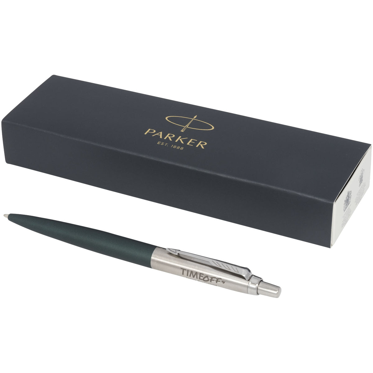 Parker Jotter XL matt kulspetspenna med kromade detaljer (blått bläck)
