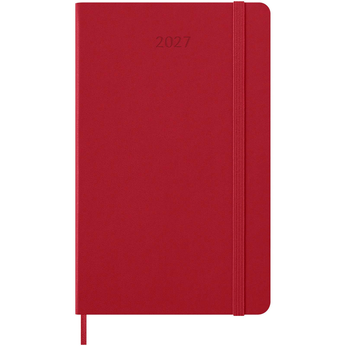 Moleskine inbunden 12-månaders veckoplanerare L