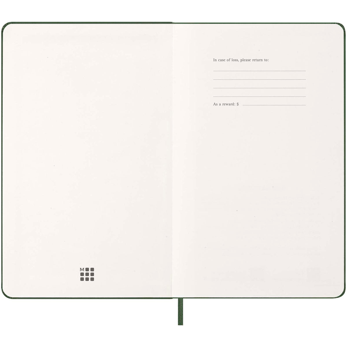 Moleskine inbunden 12-månaders veckoplanerare L