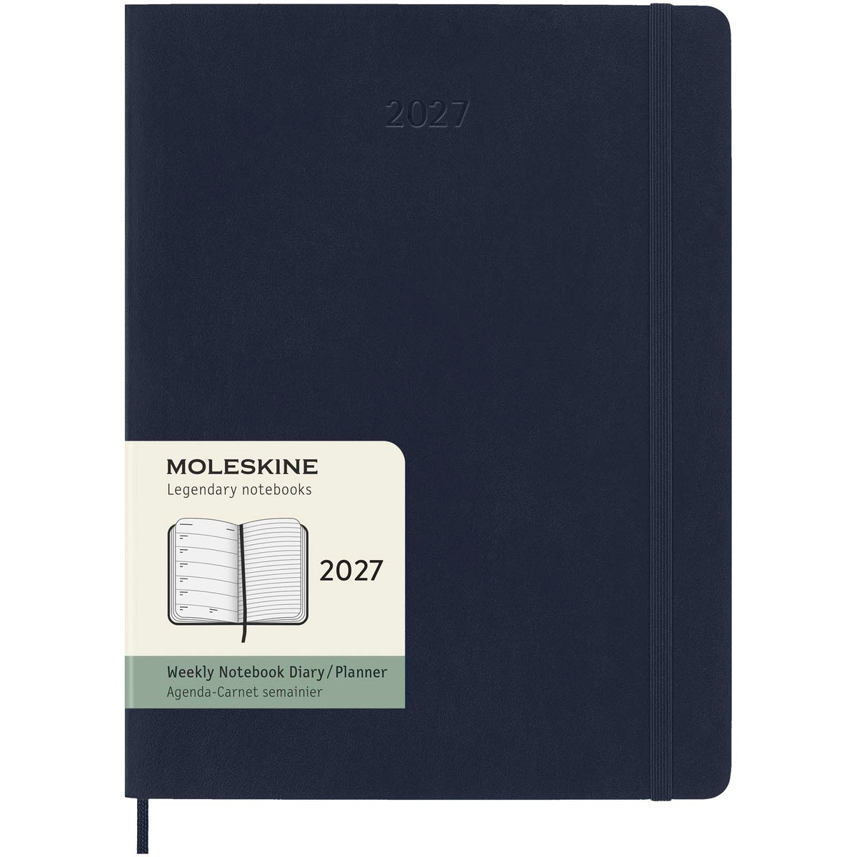 Moleskine 12-månaders anteckningsbok XL med mjukt omslag