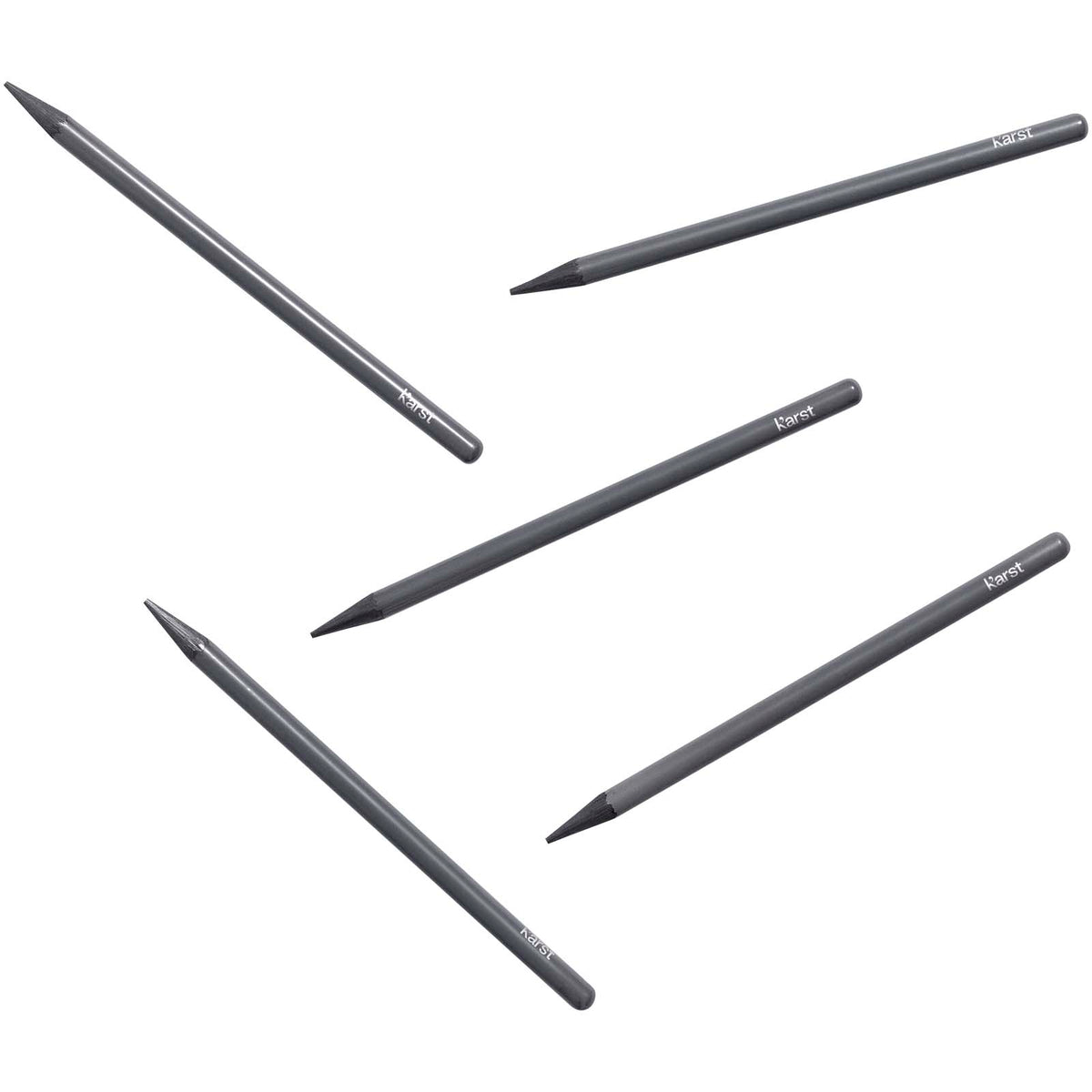 Karst® 5-pack 2B träfria grafitpennor