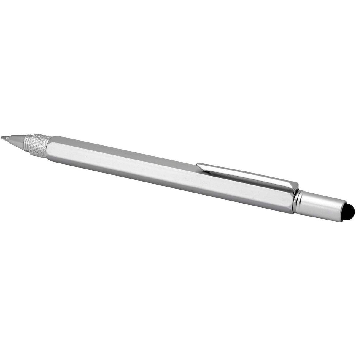 Dora multifunktionspenna av återvunnen aluminium (svart bläck)