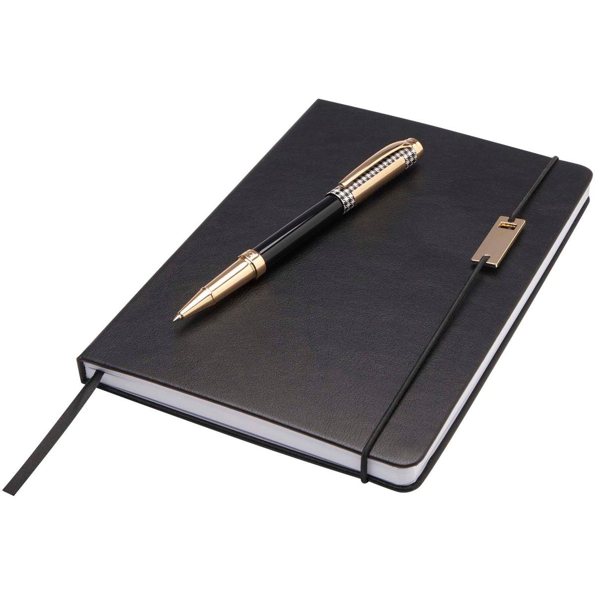 Legato A5-anteckningsbok och rollerball penna (blått bläck)