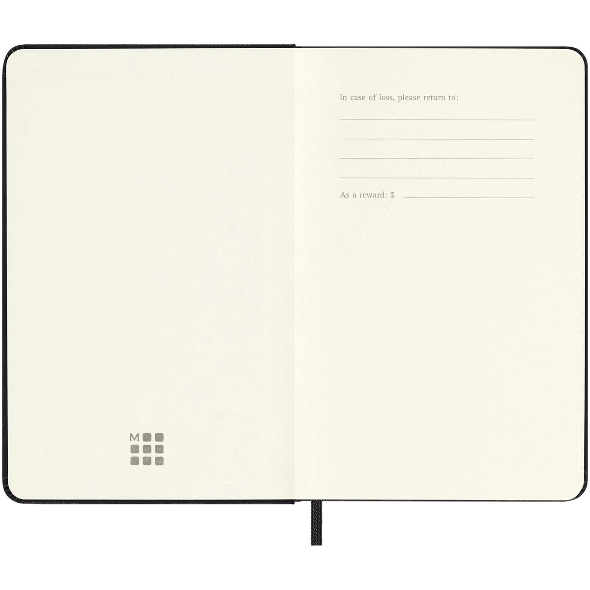 Moleskine inbunden 12-månaders daglig fickplanerare